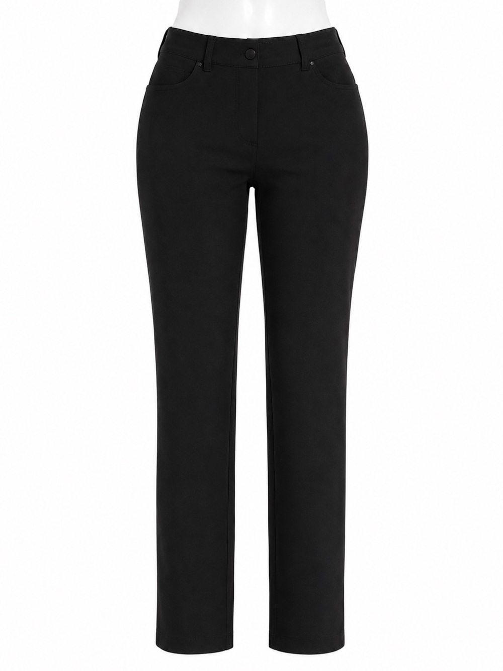 Size 6 Lululemon City Sleek 5 Pocket Pant Black Straight Leg Work Career